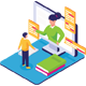 Devops Engineering Page - Education & E-learning Icon
